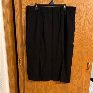 Universal Standard Black Pencil Skirt